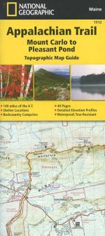 Appalachian Trail Map Guide: Mount Carlo to Pleasant Pond